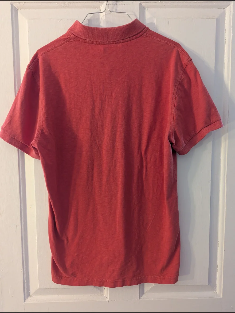 J. Crew Coral-Red Men’s Polo Shirt
